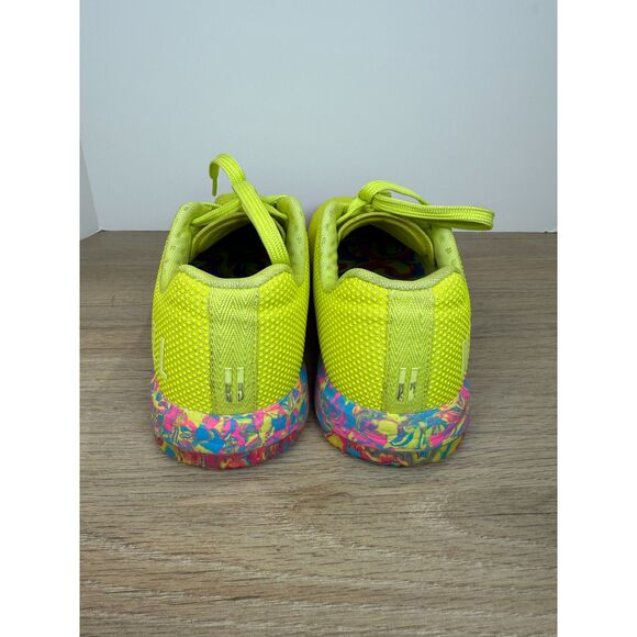NoBull Project IMPACT Trainer Plus Neon Lime Swirl Confetti Women's Size 8 Shoes - Picture 10 of 10